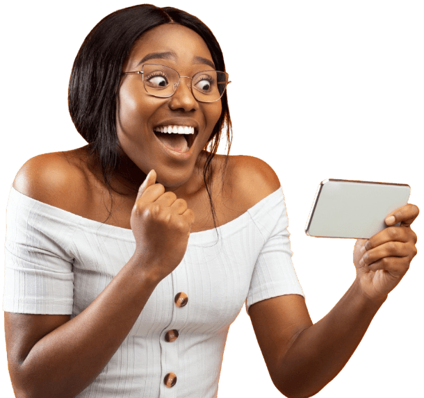Customer using WhatsApp